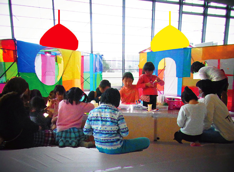 商業施設におけるイベントの様子